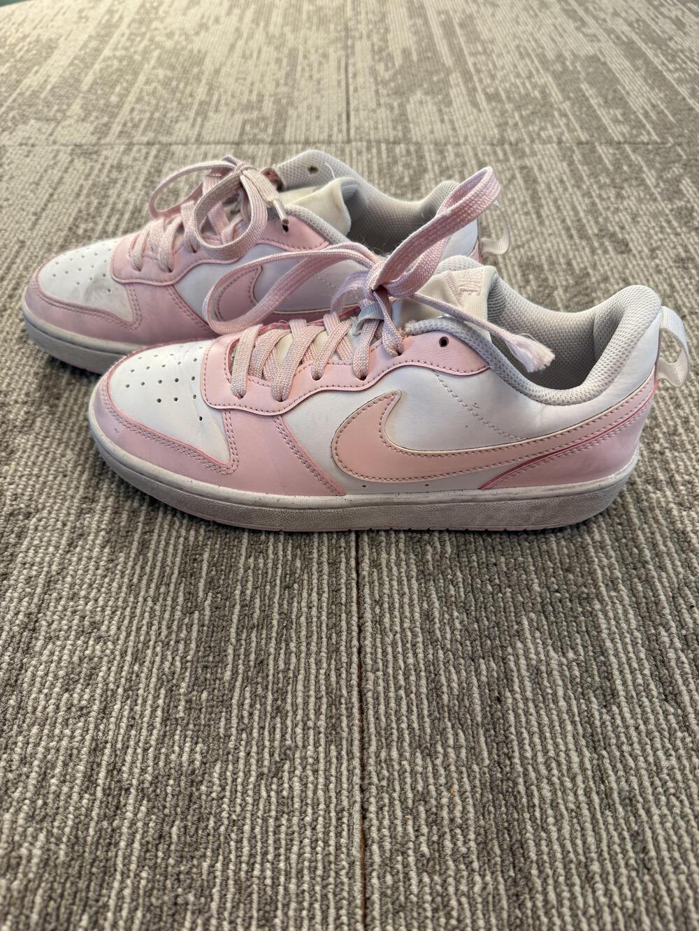 Nike Dunk Low Next Nature Shoes Youth Size 6Y White Pink Sneakers GS DV5456-105